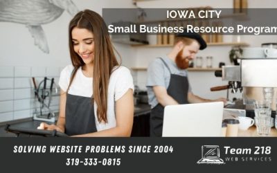 Team 218 Web Services Blog 20 Iowa City Small Business Resource Program