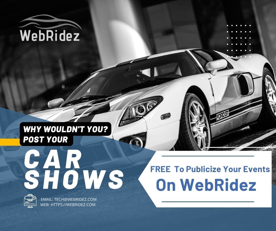 WebRidez Car Shows Car Clubs