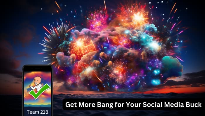 More bang for your social media buck