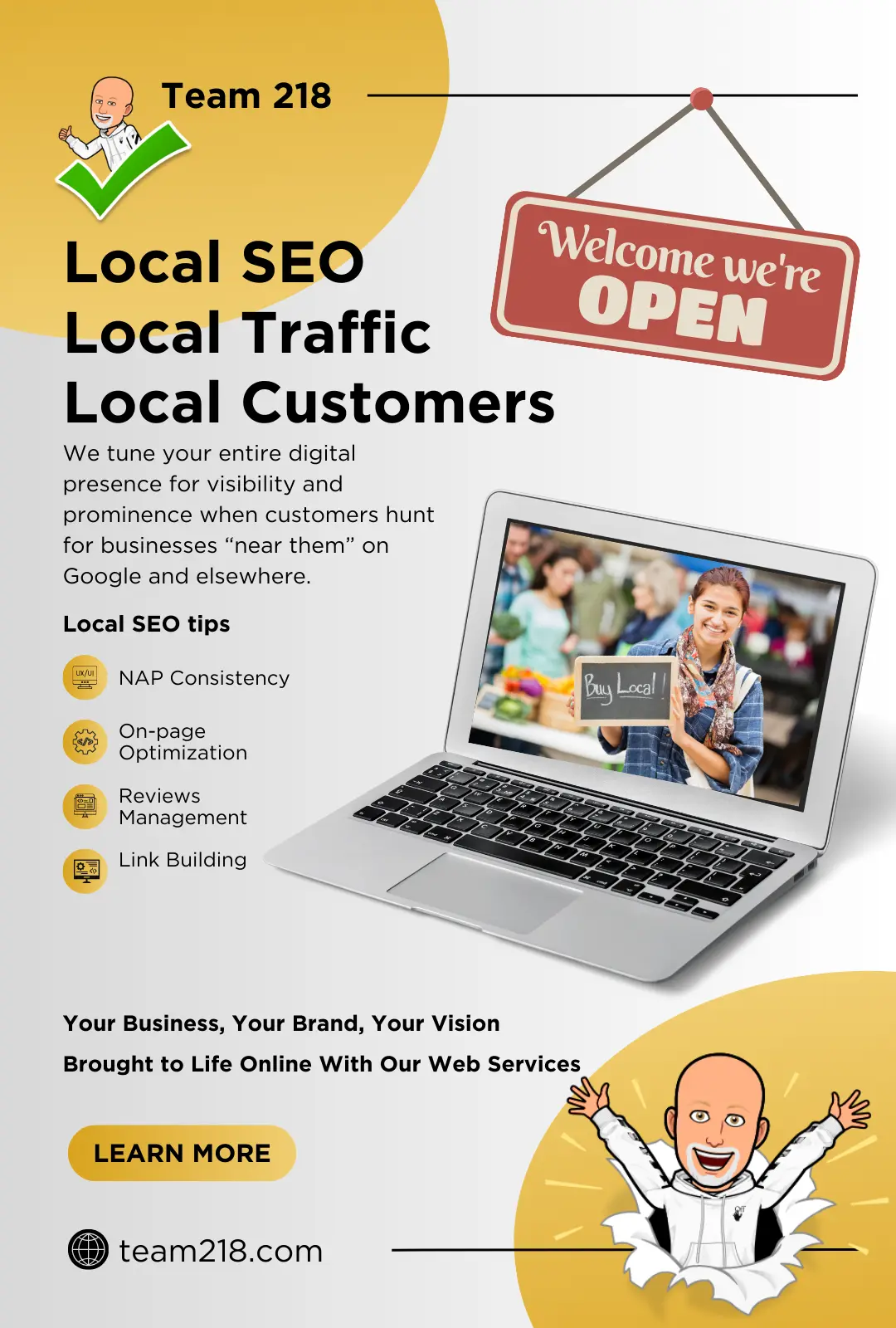 Local SEO Team 218 Technical, Organic & Local SEO Services