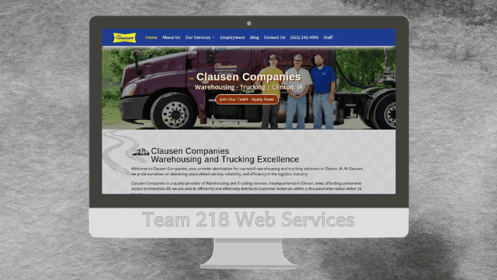 Clausen Companies Clinton Iowa