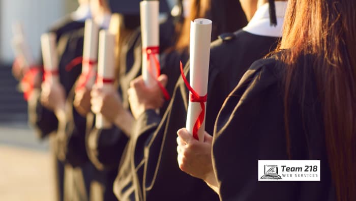 High School Graduation Ceremony