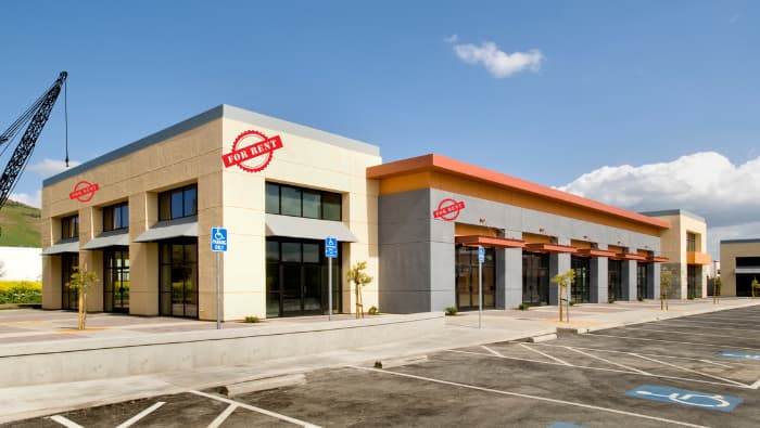 Commercial Building Strip Mall