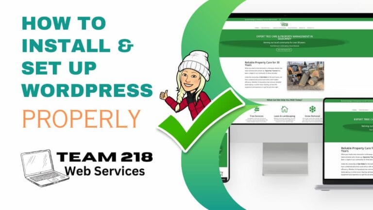How to Install & Set Up WordPress Properly