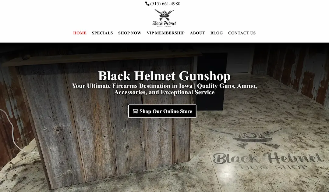 Black Helmet Gunshop